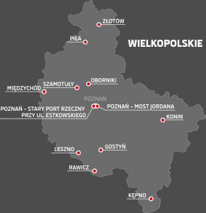 mobilne kino Skoda - mapa