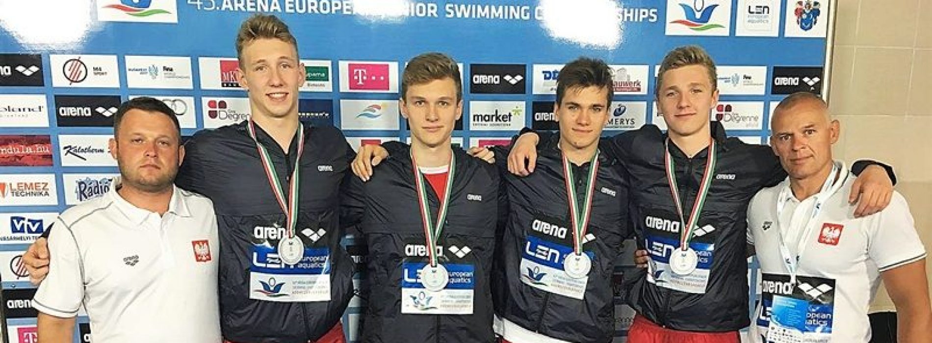 Medal na Mistrzostwach Europy Juniorów w pływaniu dla Kaliszanina