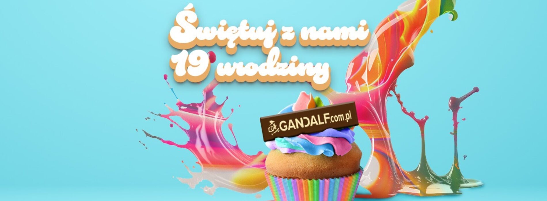Gandalf.com.pl świętuje 19. urodziny! Nie przegap promocji i konkursów z nagrodami!